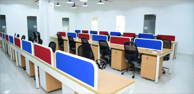 Big shared office of Trigger Xchange in Navi Mumbai