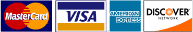 visa and credit card logos