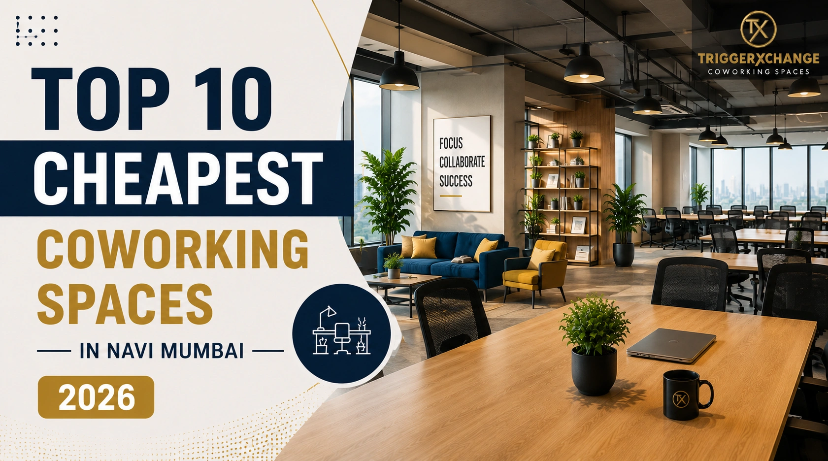 Cheapest coworking spaces in Navi Mumbai 2026