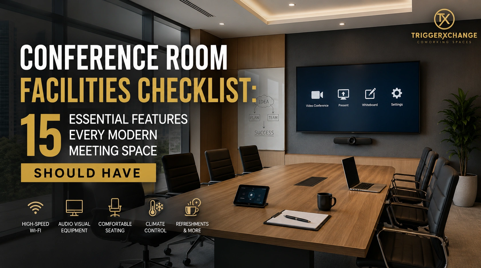 Conference Room Facilities Checklist: 15 Essential Features Every Modern Meeting Space Should Have