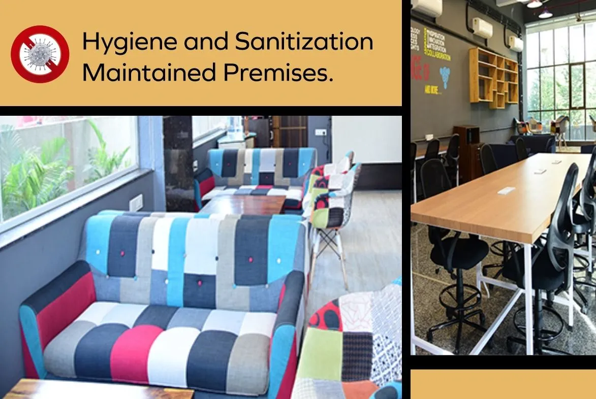 Co-working space in Navi mumbai with Hygiene and sanitization