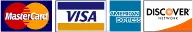 visa and credit card logos